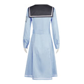 The Colors Within Kimi Sakunaga Blue School Uniform Dress Outfits Cosplay Costume